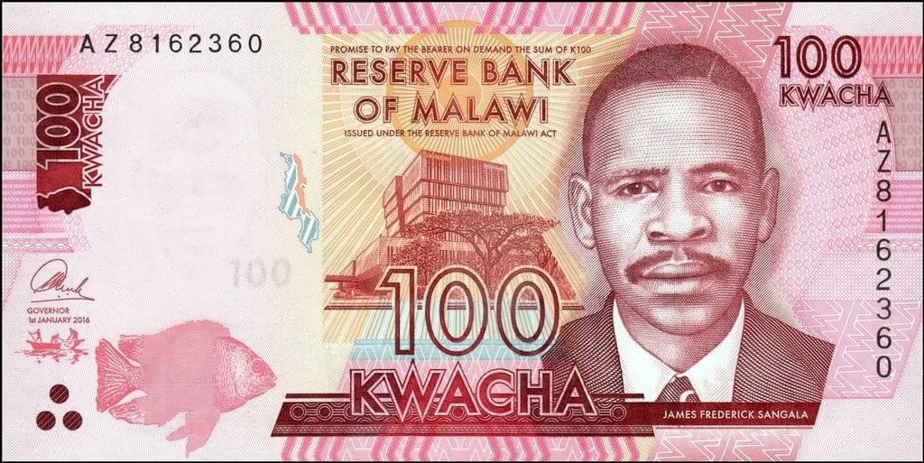Malawi 100 kwacha Szkoła medyczna 2016 P-65b