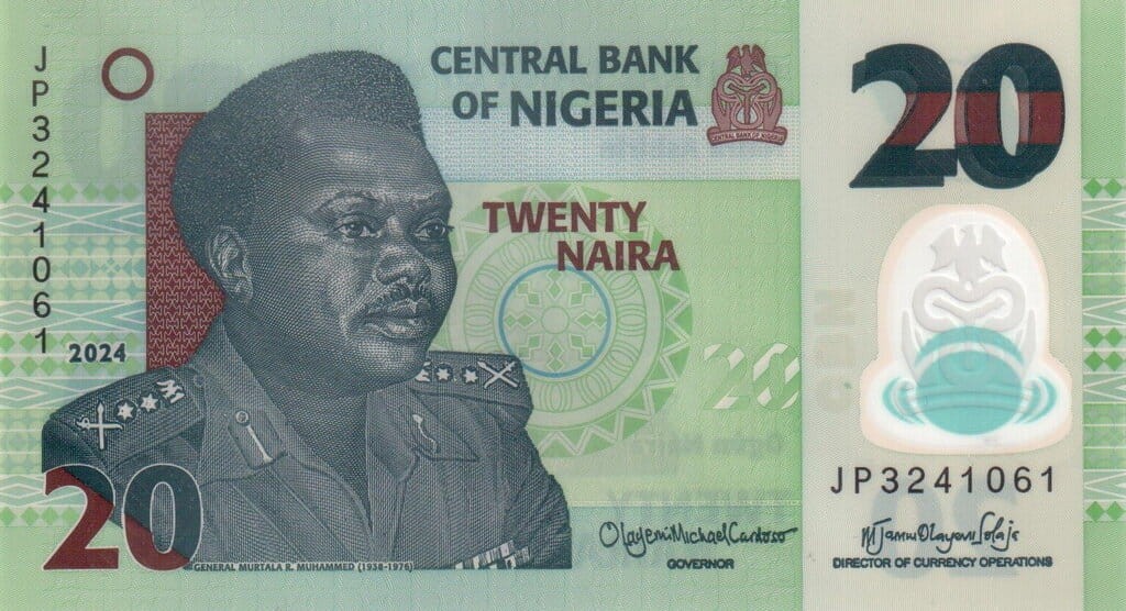 Nigeria 20 naira Garncarstwo 2024 P-34s.2