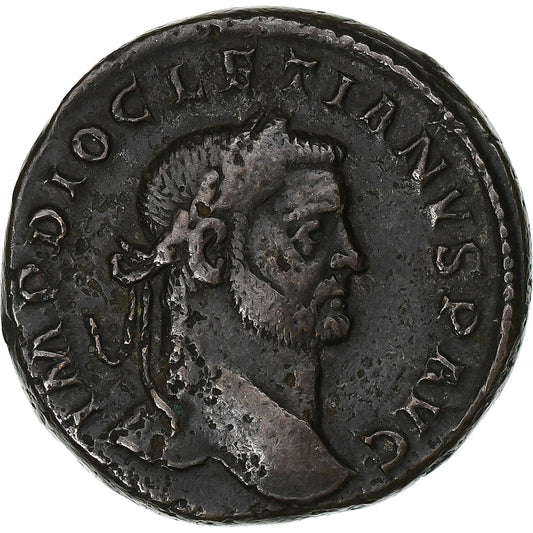 Dioklecjan, 
  
  Follis, 
  
  296-297