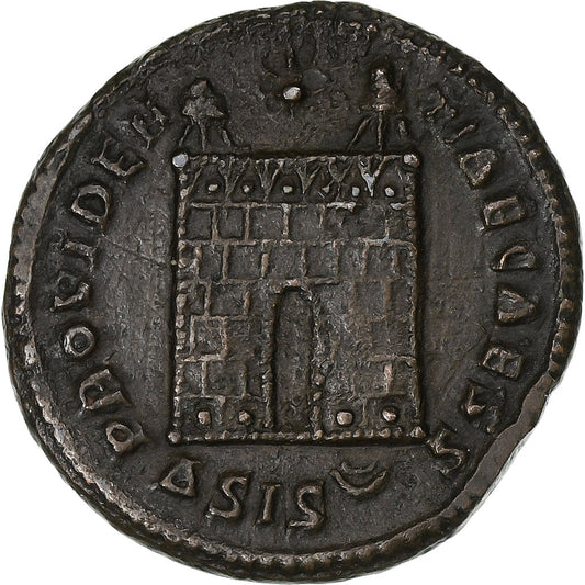 Konstancjusz II, 
  
  Follis, 
  
  328-329