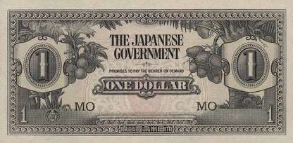 Malaje 1 dolar Kokosy 1942 P-M5c