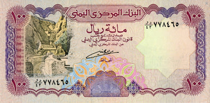 Jemen 100 Rials Miasto 1993 P-28a.1